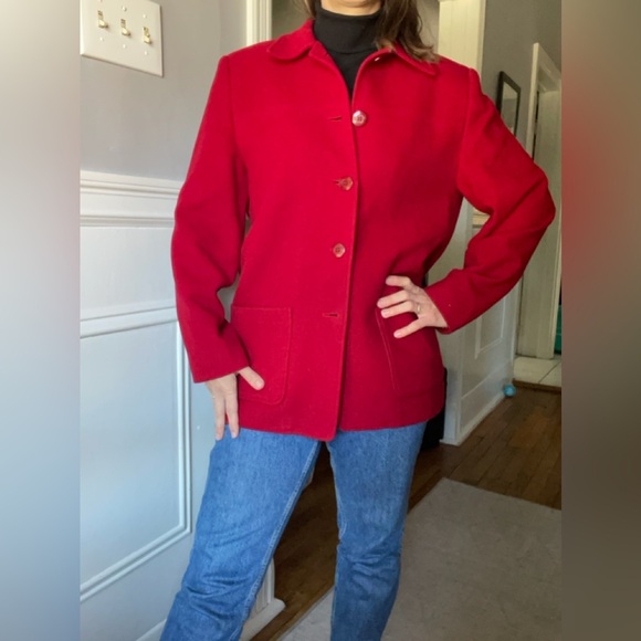 Vintage Hechter Wool Jacket/Blazer Size S/M - Picture 4 of 13